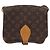 LOUIS VUITTON Monogram Cartouchiere MM Shoulder Bag M51253 LV Auth ka6304 Monogramma - vista 13