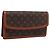 LOUIS VUITTON Monogram Pochette Dam GM Clutch Bag M51810 LV Auth ep16181 Monogramma