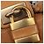 Chloé Borsa a mano Chloe Paddington in pelle Beige Oro Argento Auth BA15819V D'oro - vista 18