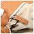 Chloé Borsa a mano Chloe Paddington in pelle Beige Oro Argento Auth BA15819V D'oro - vista 24