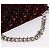 Borsa a mano Christian Dior Oblique Diorama Velluto 2way Rosso Argento Auth mr2986V - vista 7