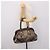 Borsa a mano PRADA in pelle Khaki Gold Auth ep15951 D'oro Cachi - vista 27