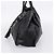 Bolso Tote PRADA de cuero negro plata Auth 205973M - vista 4