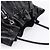 Bolso Tote PRADA de cuero negro plata Auth 205973M - vista 6