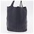 Hermès Borsa a mano HERMES Picotan Lock MM Pelle Taurillon Navy Gold Auth 204768SM D'oro Blu navy - vista 4
