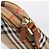Borsa a tracolla BURBERRY Nova Check Canvas Beige Gold Tone Auth gh2353 - vista 10