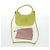 Borsa Miu Miu Wonder in paglia 2way Yellow Gold Auth 206257SAM D'oro Giallo - vista 12