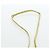 Borsa Miu Miu Wonder in paglia 2way Yellow Gold Auth 206257SAM D'oro Giallo - vista 16