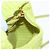 Borsa Miu Miu Wonder in paglia 2way Yellow Gold Auth 206257SAM D'oro Giallo - vista 24