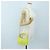 Borsa Miu Miu Wonder in paglia 2way Yellow Gold Auth 206257SAM D'oro Giallo - vista 26
