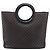 Céline Bolso de mano CELINE Macadam Canvas PVC Negro Tono Dorado Auth mr2944 - vista 13