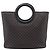 Céline Bolso de mano CELINE Macadam Canvas PVC Negro Tono Dorado Auth mr2944 - vista 2