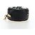 Autre Marque Borsa a tracolla con catena SAINT LAURENT di paillettes Nero Tono Oro Auth 204808SAM - vista 11