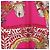 Hermès HERMES Foulard Carré 90 Seta Rosa "LA DANSE DU CHEVAL MARAWARI" Auth ki6868M Giallo - vista 11