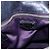 Borsa a mano Miu Miu Vitter Lux in pelle 2way Viola Argento Auth BA16195V Porpora - vista 20