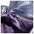 Borsa a mano Miu Miu Vitter Lux in pelle 2way Viola Argento Auth BA16195V Porpora - vista 23