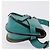 LOEWE Mini Gate Bag Borsa a Tracolla in Pelle Verde Argento Auth ka6387M - vista 3