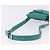 LOEWE Mini Gate Bag Borsa a Tracolla in Pelle Verde Argento Auth ka6387M - vista 8