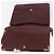 Borsa a tracolla CARTIER Must Line Pelle Bordeaux Gold Auth ka6344 D'oro Bordò - vista 23