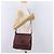 Borsa a tracolla CARTIER Must Line Pelle Bordeaux Gold Auth ka6344 D'oro Bordò - vista 29