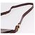 Borsa a tracolla CARTIER Must Line Pelle Bordeaux Gold Auth ka6344 D'oro Bordò - vista 8