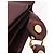 Borsa a tracolla CARTIER Must Line Pelle Bordeaux Gold Auth ka6344 D'oro Bordò - vista 9