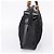 Borsa a mano GUCCI Bamboo Nylon Nero Argento 000 2040 0538 Auth ep16022 - vista 5