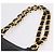 CHANEL Chain Big COCO Mark Tote Bag aus Lammleder Schwarz Gold CC Auth BA15804V Golden - Ansicht 10