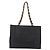 CHANEL Chain Big COCO Mark Tote Bag aus Lammleder Schwarz Gold CC Auth BA15804V Golden - Ansicht 2