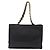 CHANEL Chain Big COCO Mark Tote Bag aus Lammleder Schwarz Gold CC Auth BA15804V Golden - Ansicht 3