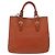 Borsa a mano Miu Miu in pelle 2way Orange Gold Auth 206335A D'oro Arancione - vista 2