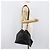 Borsa a Tracolla CHANEL Triple COCO Mark Pelle Caviar Nero Oro CC Auth 206050V D'oro - vista 28