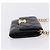 CHANEL Matelasse Chain Shoulder Card Case Caviar Skin Black Gold CC Auth ka6420V Nero D'oro - vista 5