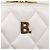 BALENCIAGA Camera Bag Borsa a Tracolla Pelle White Gold 600325 Auth ep16124A Bianco D'oro - vista 20
