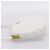 BALENCIAGA Camera Bag Borsa a Tracolla Pelle White Gold 600325 Auth ep16124A Bianco D'oro - vista 3