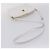 BALENCIAGA Camera Bag Borsa a Tracolla Pelle White Gold 600325 Auth ep16124A Bianco D'oro - vista 8