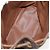 Edge Céline Mochila CELINE Macadam Canvas PVC Leather Brown Gold Auth 204235 Castaño Dorado - vista 11