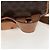 Edge Céline Mochila CELINE Macadam Canvas PVC Leather Brown Gold Auth 204235 Castaño Dorado - vista 14