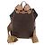 Edge Céline Mochila CELINE Macadam Canvas PVC Leather Brown Gold Auth 204235 Castaño Dorado - vista 2