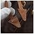 Edge Céline Mochila CELINE Macadam Canvas PVC Leather Brown Gold Auth 204235 Castaño Dorado - vista 26