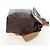 Edge Céline Mochila CELINE Macadam Canvas PVC Leather Brown Gold Auth 204235 Castaño Dorado - vista 6