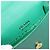 Saffiano Borsetta a spalla con catena PRADA in pelle Safiano Green Gold Auth LN130V D'oro Verde - vista 21