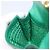Saffiano Borsetta a spalla con catena PRADA in pelle Safiano Green Gold Auth LN130V D'oro Verde - vista 23
