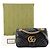 GUCCI - Bolsa de ombro GG Marmont Medium Gucci em couro liso preto - vista 10