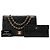 CHANEL - Vintage schwarze glatte Leder Classic/Timeless Simple Flap Schultertasche - Ansicht 11