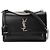 Autre Marque SAINT LAURENT - Borsa a tracolla Saint Laurent Sunset in pelle liscia nera Nero
