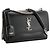 Autre Marque SAINT LAURENT - Borsa a tracolla Saint Laurent Sunset in pelle liscia nera Nero - vista 2