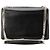 Autre Marque SAINT LAURENT - Borsa a tracolla Saint Laurent Sunset in pelle liscia nera Nero - vista 3