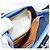 LOEWE Shoulder Pouch Canvas Blue Silver Auth bs37076V Silber Blau - Ansicht 23