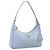 Bolsa de Mão PRADA Nylon Azul Claro Gold Auth ep15940A Dourado
